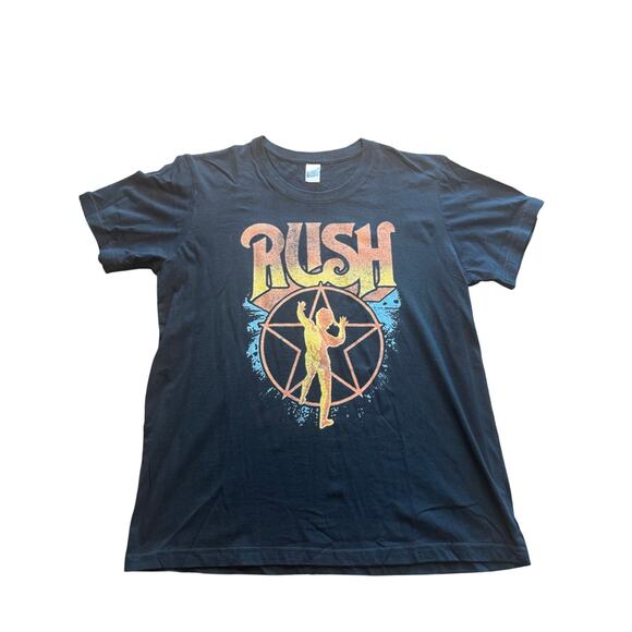 Vintage Style Rush T-Shirt – Men’s Rock Band Tee Size XL - Picture 2 of 4